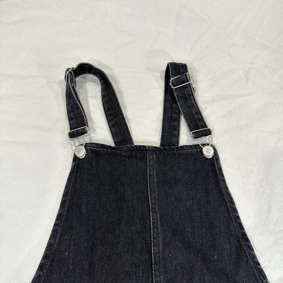 TOPSHOP MOTO OVERALL MINI DRESS - Picture 3 of 9